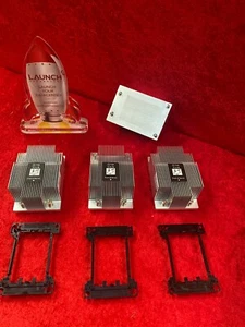 P00249-001 881078-001 HP HEATSINK 2U For ProLiant DL385 G10 881074-001 FREE CLIP - Picture 1 of 6