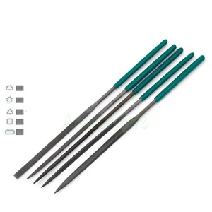 5pcs 3*170mm Alloy Steel Diamond Needle File Set Jewelry Model Making Sharpening - Picture 1 of 5