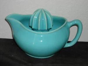 Gladding McBean Jiffy Juicer Reamer Glacial Blue / Turquoise - Picture 1 of 6