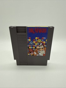 Dr. Mario Nintendo NES Authentic Tested Working