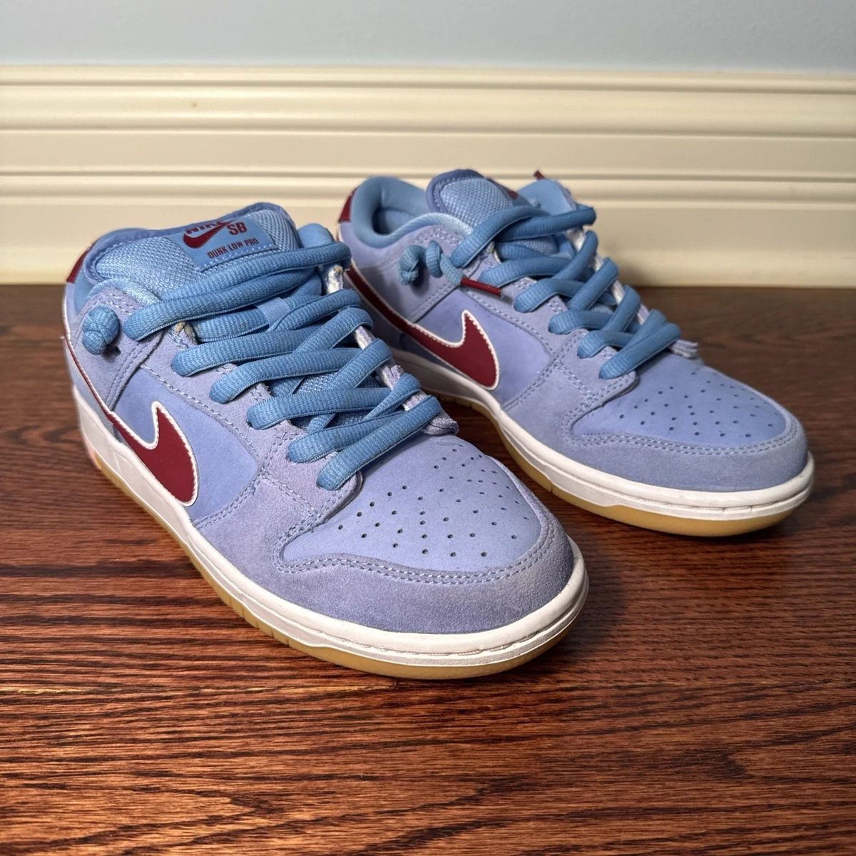 Size 7 - 2022 Nike Dunk Low Pro Premium SB 'Philadelphia Phillies