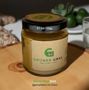 Grüner Gral Zimt (gemahlen) im Glas - Bild 1 von 1