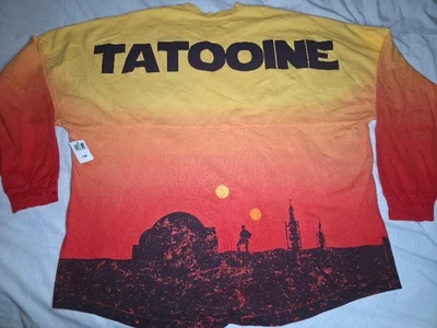 CAMISETA NUEVA CON ETIQUETAS STAR WARS TATOOINE DISNEY SPIRIT TALLA XXL ~ ENVÍO GRATUITO A EE. UU. Foto 1 de 4