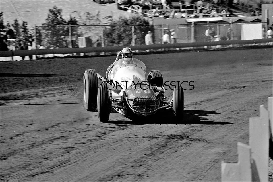 PÓSTER FOTOGRÁFICO PARNELLI JONES AGAJANIAN #98 DIRT CAR AUTO CARRERAS 12X18 INDY 500 Foto 1 de 1
