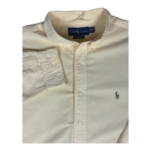 Polo Ralph Lauren Classic Fit Oxford Button Down Hemd Gelb Herren XL Baumwolle Pony - Bild 1 von 10