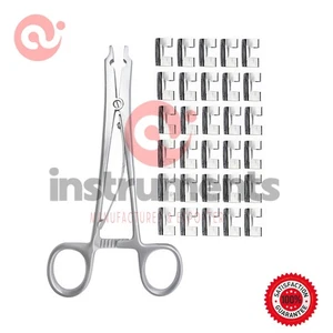 Raney Scalp Clip Applicator Plus Surgical Instruments Orthopedic 30 Pcs Clips Ai - Picture 1 of 3