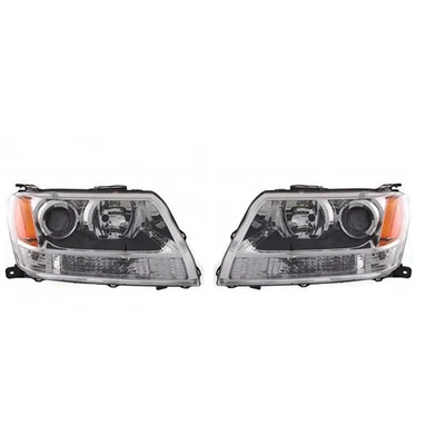 Par de faros para Suzuki Grand Vitara 2006 2007 2008 pasajero y conductor CAPA Foto 1 de 4