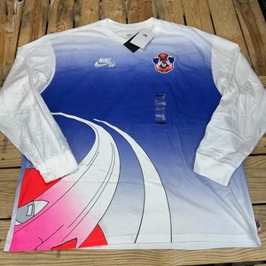 Nike SB USA Olympic Long-Sleeve Skate Tee T-Shirt White Size XL HF4376-100 NEW - Picture 1 of 10