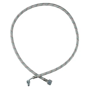 Silver Color Oil Line for Riello Burners 35 Length Efficient Fuel Delivery - Picture 1 of 12