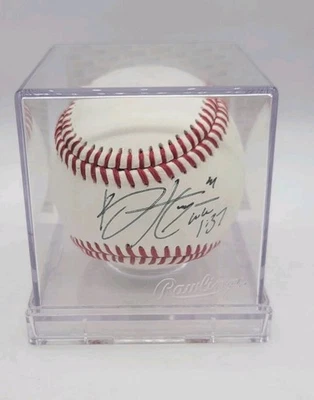 Bryce Harper Phillies Signed Auto Baseball PSA DNA Rookie Ball Label  Luke 1:37 - Image 1 of 4