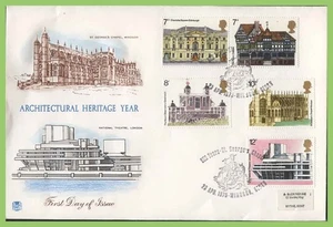 GB 1975 Architecture set on Stuart First Day Cover St Georges Chapel Windsor h/s - Picture 1 of 1