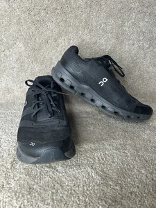 On Cloud 6 Waterproof Men's Sneakers Size 9 All Black Cloud tech Swiss - Picture 1 of 7
