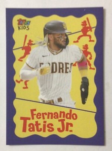 2020 Topps #247 Fernando Tatis Jr Throwback Thursday TBT 42 KIDS Padres