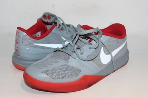 Kids Nike Nemesis Gray/Red Shoe Size Youth 7 - Picture 1 of 8