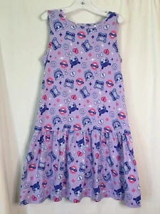 New LOL Surprise Soft SunDress Purple Heart Bow Floral many sizes - Picture 1 of 4