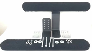Shorelander TA0936-16 Bunk Load Guide for 2x3 Frames - Textured Matte Black - Picture 1 of 5