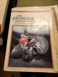 Climer Honda ATC185 & 200 1980-1986 SERVICE - REPAIR- MAINTENANCE - Bild 1 von 1