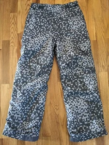 Columbia OutGrown Insulated Snow Ski Snowboard Pants L 14-16 Gray - Picture 1 of 7
