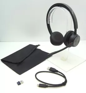 Plantronics Voyager 4320-M UC BT700 USB-A Stereo Bluetooth Headset for Microsoft - Picture 1 of 4