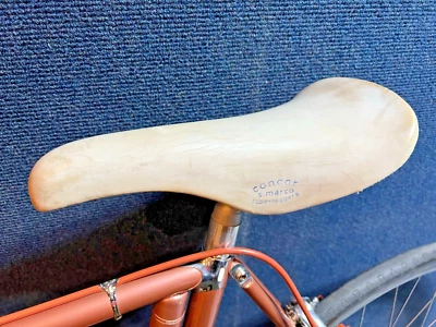 Sillín San Marco Concor Superleggera - Asiento de bicicleta vintage - L'Erioca - Blanco Foto 1 de 4