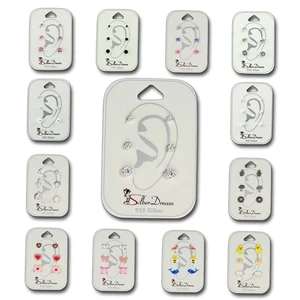 SilberDream Ohrringe Schmuck-Set Ohrstecker Auswahl 925 SILBER SDS81XX