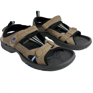 Footjoy Men's Golf Sandals Size 12M Dark Taupe 45318 - Picture 1 of 12
