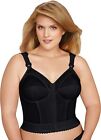 Exquisite Form Front Close Wireless Longline Bra 5107530 Nwt