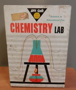 Vintage SKIL CRAFT CHEMISTRY LAB "SCIENCE IS EDUCATIONAL FUN" Complete - Picture 1 of 9