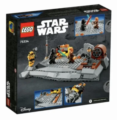 LEGO 75334 Star Wars Disney Plus OBI-Wan Kenobi vs. Darth Vader BNIB SEALED - Image 1 of 4