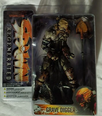McFARLANE TOYS SPAWN REGENERATED GRAVE DIGGER SPAWN ACTION FIGURE - Immagine 1 di 4