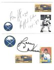 Larry Carriere Signed / Autographed Index Card Buffalo Sabres