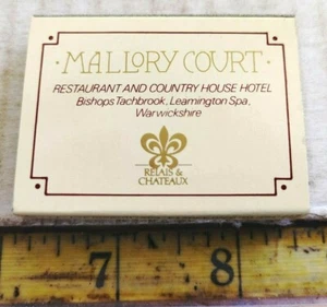 MALLORY COURT WARWICKSHIRE MATCHBOX {78} - Picture 1 of 5
