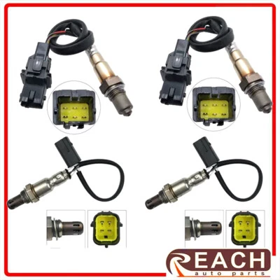 4PCS Upstream+Down Oxygen Sensor For 2007-2008 Infiniti FX35 M35 Base V6 3.5L US - Image 1 of 4