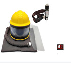 Sandblaster Helmet Safe Air Feed, Shoulder Protective, 5 Pieces Outer Lenses