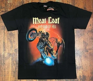 BNWT Rock@Tees Meat Loaf Bat Out Of Hell Double Sided T-shirt L (ts0570) - Foto 1 di 2