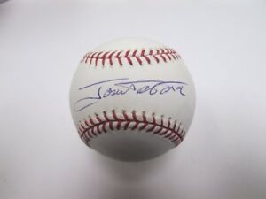 Jose Tabata Dodgers Signed/Autographed OML Baseball 139447