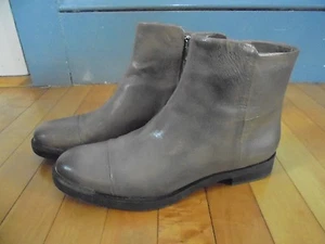 ENZO ANGIOLINI 10M leather BOOTS new no box Beautiful distressed varnish NEW - Picture 1 of 9