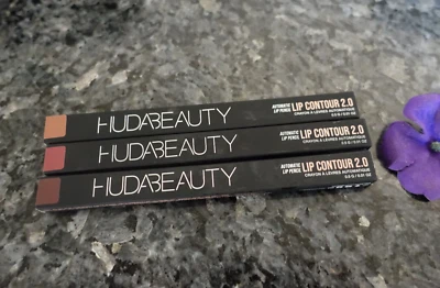 Huda beauty lip contour 2.0 lip pencil new in box 0.01oz select your shade - Image 1 of 4