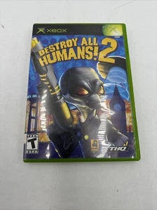 Destroy All Humans 2 (Xbox, 2006) No Manual Free Shipping E2 - Picture 1 of 4
