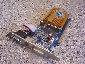 Galaxy Nvidia Geforce 8400GS 256MB DDR2 AGP Video Card - Picture 1 of 4