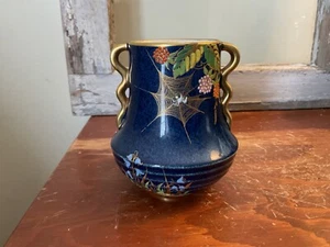 Carlton Ware Royale Spider Web Vase - 3 1/2” Tall - Picture 1 of 8