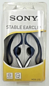 Sony MDR-J10 stabiler Ohrclip Stereo Kopfhörer blau *neu geöffnete Verpackung* - Bild 1 von 7