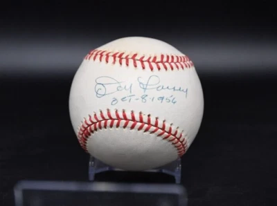 Don Larsen "Oct 8 1956" Signed OAL Baseball JSA #D08086 New York Yankees - Image 1 of 3
