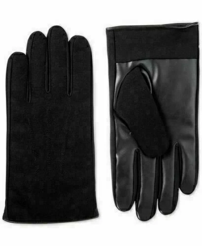 Guantes de conducción Isotoner Signature de cuero sintético para hombre talla M Foto 1 de 1