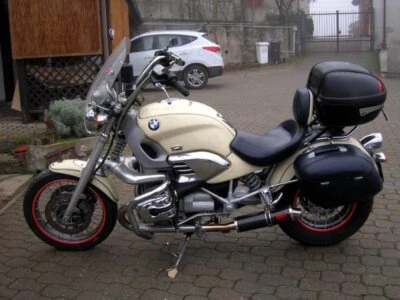 BMW R1200C 1997-2004 MassMoto Approved Slip-On Muffler GP1 Carbon Double x2 - Image 1 of 3