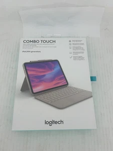 Logitech - Combo Touch Keyboard and Trackpad Case for Apple iPad - Picture 1 of 3
