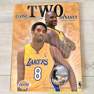 Close TWO a Dynasty NBA 2001 Champion Los Angeles Lakers Retrospective Book - Image 1 of 4
