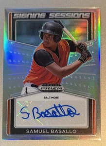 2022 Prizm Draft Picks Samuel Basallo Auto Silver Prizm - Bild 1 von 2
