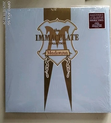 MADONNA IMMACULATE COLLECTION 2 LP BLACK VINYL SIRE 1990/2017 - Image 1 of 4