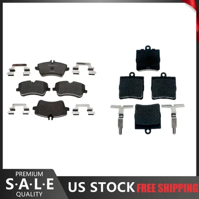 Pastillas de freno metálicas delanteras y traseras R-Line 2007 2005-2002 para Mercedes-Benz C230 Foto 1 de 4